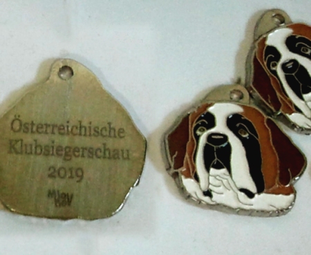 Dog name tags St. Bernard